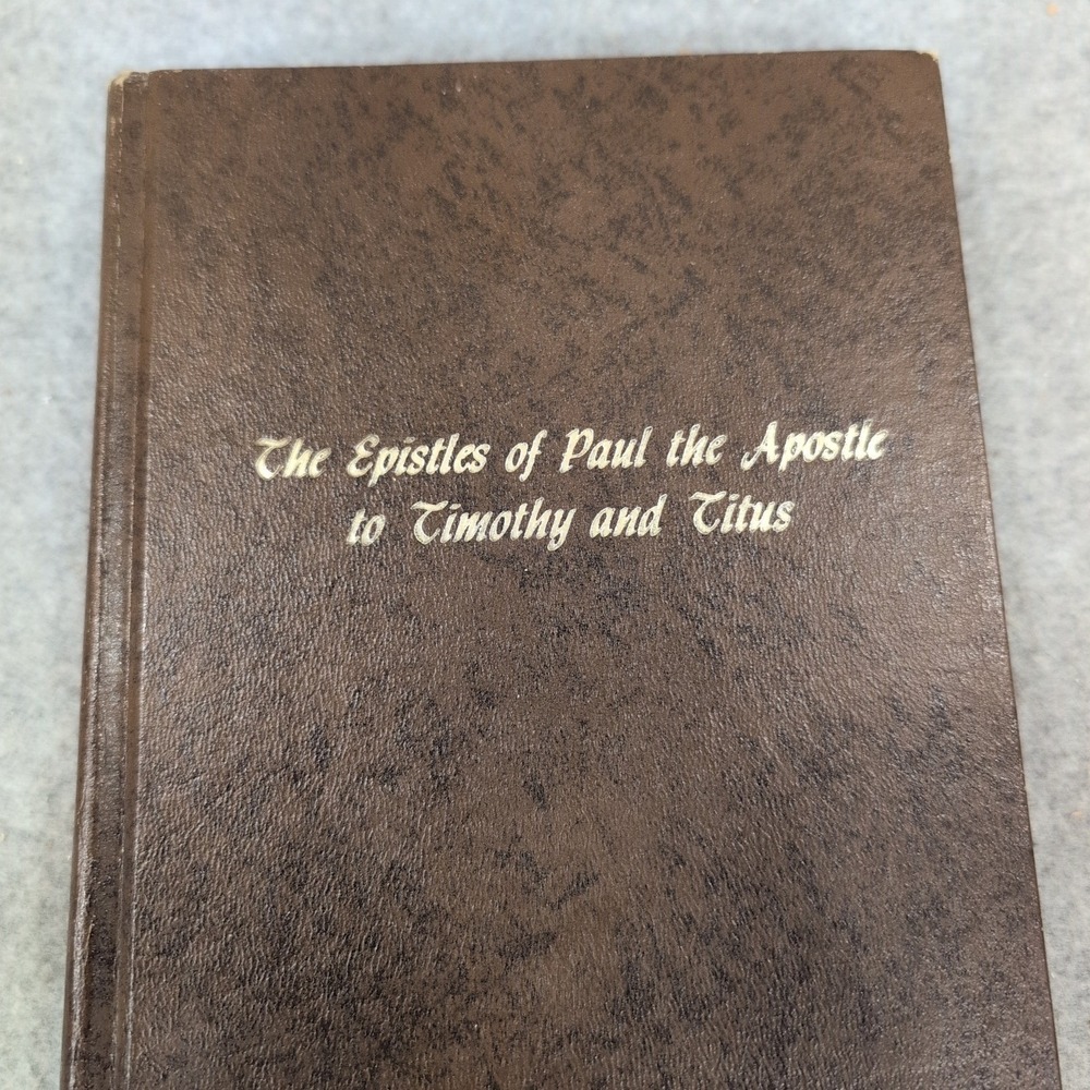 The Epistles of Paul to Timothy and Titus Oliver B Greene Hardcover 1980 VG - Picture 1 of 4